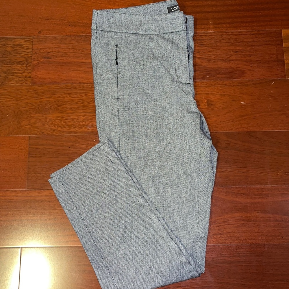 Loft High Waist Skinny Dress Pants